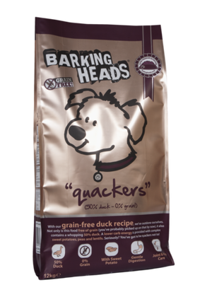 Barking Heads Quackers Grain-Free Adult (Duck) 12kg